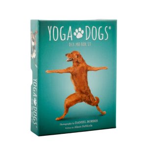 yoga dogs deck and book set