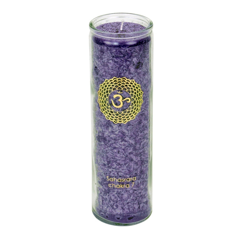 Aromatinės čakrų žvakės Sahasrara